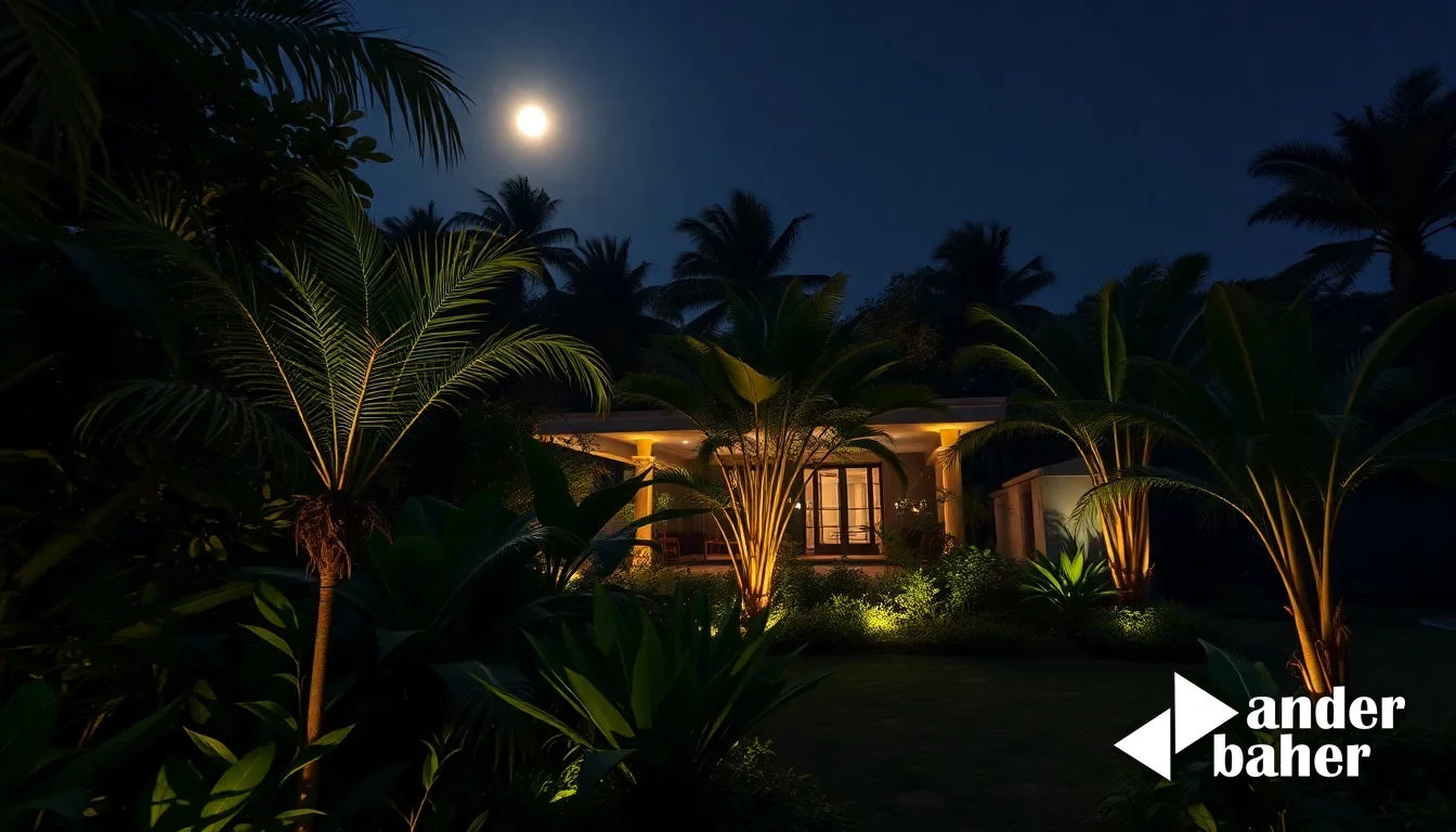 Moonlit Marvel: Transform Your Garden with Downlighting